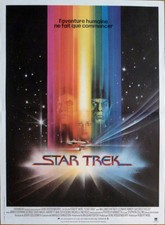 STAR TREK - SHATNER / NIMOY / PEAK - ORIGINAL SMALL FRENCH MOVIE POSTER