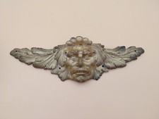 Fronton bronze visage L 36,5