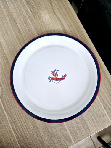 Plat émaillée matelot - Émaillée,