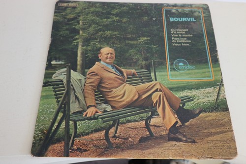 Disque vinyle 33t bourvil - lp,