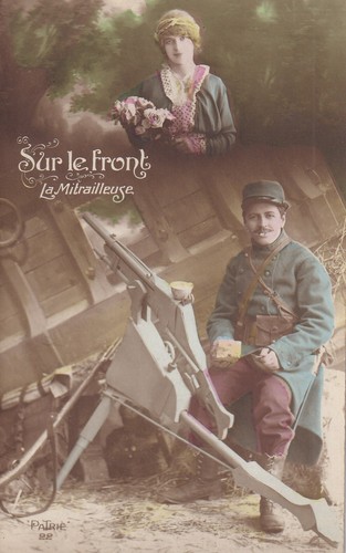 Carte postal fantaisie - postal,