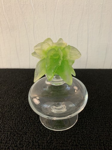 Flacon parfum fleur verte - parfum,