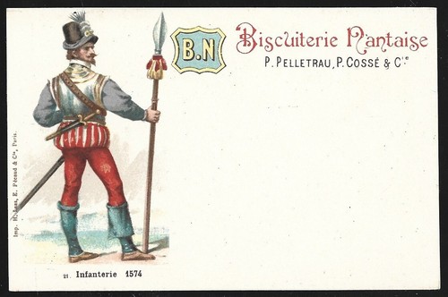 Cpa biscuiterie nantaise - ,