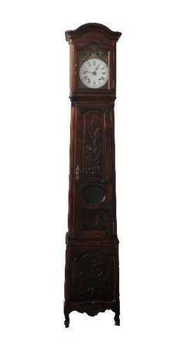 Horloge comtoise noyer - horloge,
