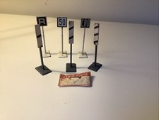 DISQUE ROUGE lot panneaux signalisation ferroviaire HO no Jouef Lima