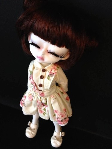 Hujoo doll girl closed - doll,, girl,