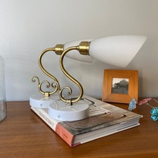 Paire d'appliques col de cygne