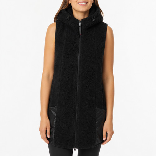 Gilet capuche hybride - gilet,