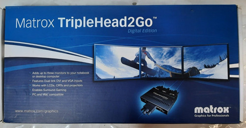 Matrox triplehead2go digital - matrox,
