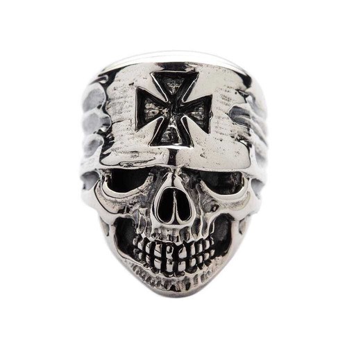 Croix fer bandana - bandana, crÂne