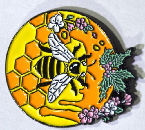 Pin abeille bee ruche - pin's, miel