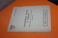 (228A) Catalogue pièces de rechange HUARD UCF Pulvérisateur trainé à disques 