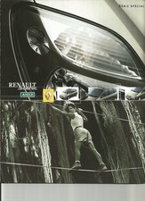RENAULT SCENIC - 2002 - AIGLE / catalogue brochure dépliant prospectus