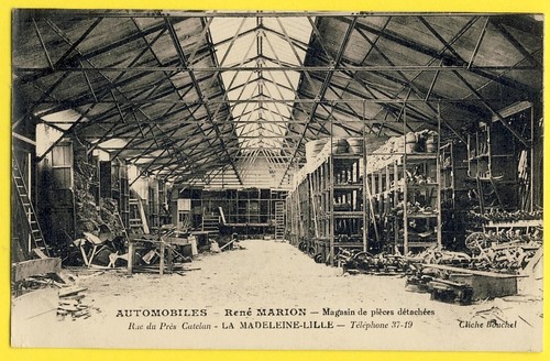 Cpa rare madeleine lille - cpa,