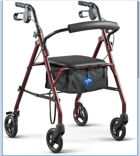 Medline steel rollator walker - rollator,
