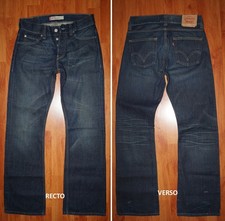 JEANS LEVIS 512 "Bootcut" W32 L34 (FR t42) bleu brut 1910