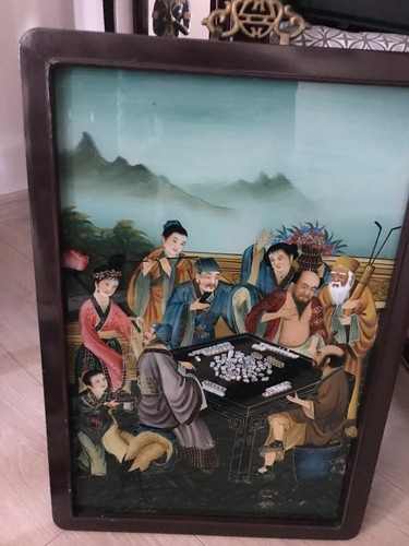 Tableau peinture fixee - tableau, sous