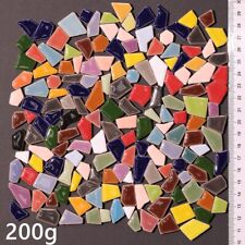 200g DIY Asymétrique Céramique Mosaïque Tuiles pour Oeuvre Artisanat Maison Déco