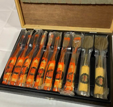 Ensemble de ciseaux à bois pour outils de menuiserie vintage NOMI fabriqué pa...