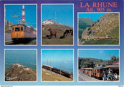 Carte postale la rhune - la,