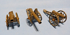Soldats en plomb creux - 3 canons à restaurer - Lot 2