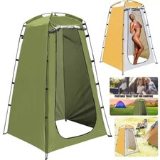 Tente Portable Douche WC Camping Abri Vestiaire Léger Randonnée Plein Air Pêche