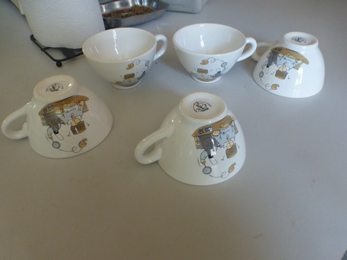 Lot tasses bol à cidre - 5,