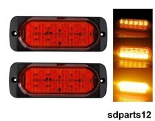 12v 24v lampes secours - 2x, de
