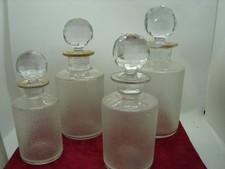 lot de 4 flacons de toilettes