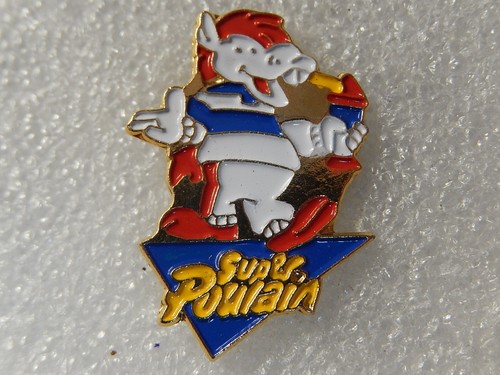 Pin super poulain - pin's,