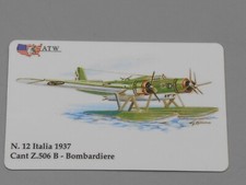 Télécarte Aviation N.12 Italia 1937 Cant Z.506 B - ATW