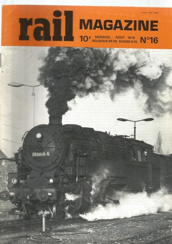 Rail magazine moteur - n°16,