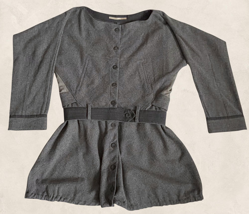 Manteau robe laine angora - ou,