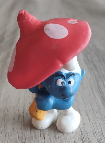 Figurine schtroumpf champignon - figurine,