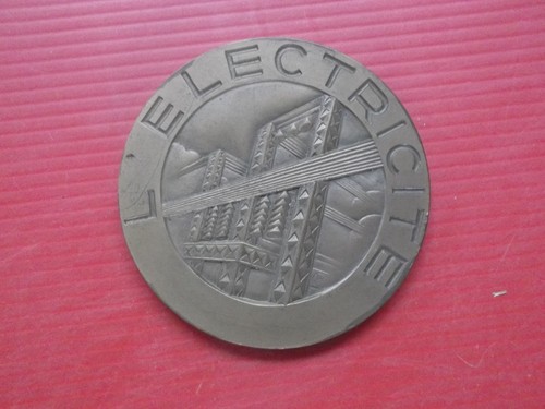 Medaille bronze cge alsthom - medaille,