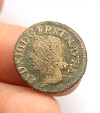 Double Tournois - Louis XIII - 1643 H (La ROCHELLE)