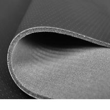 Simili Cuir Stratifié Perforé Housse de Siège Tissu Voiture Canyon T224_03 Noir