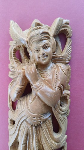Ancienne sculpture krishna - de,