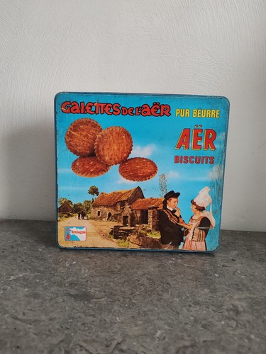 Boîte biscuits ancienne - à,
