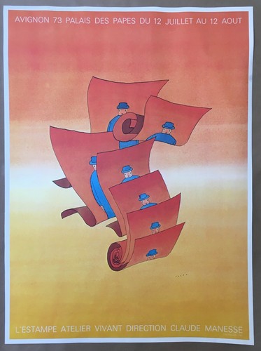 Affiche originale jean - originale, jean-michel