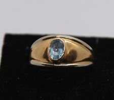 bague jonc anglais topaze