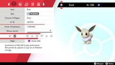Pokemon EVOLI SHINY 6iv niveau