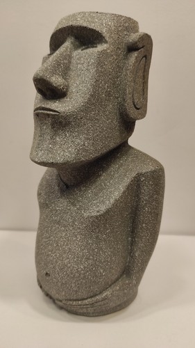 Statue moai ile paques - statue, de