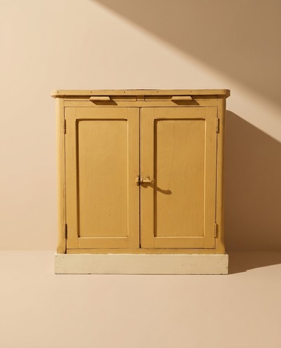 Buffet cuisine bois jaune - , 89cm
