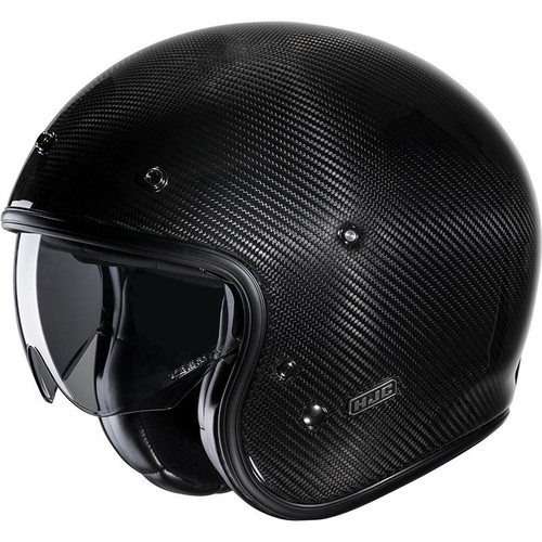 Hjc casque jet v31 - casque, carbon