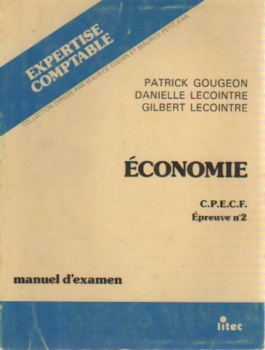 économie f manuel - Économie, c.p.e.c.f.