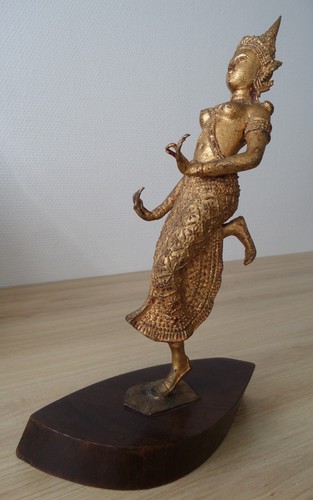 Antique ancien bronze apsara - antique,