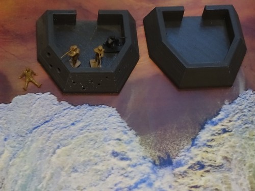 Maquette d un bunker - maquette,