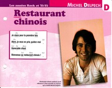 MICHEL DELPECH - FICHE PLAISIR