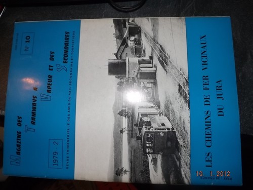 Magazine tramways à - **, vapeur